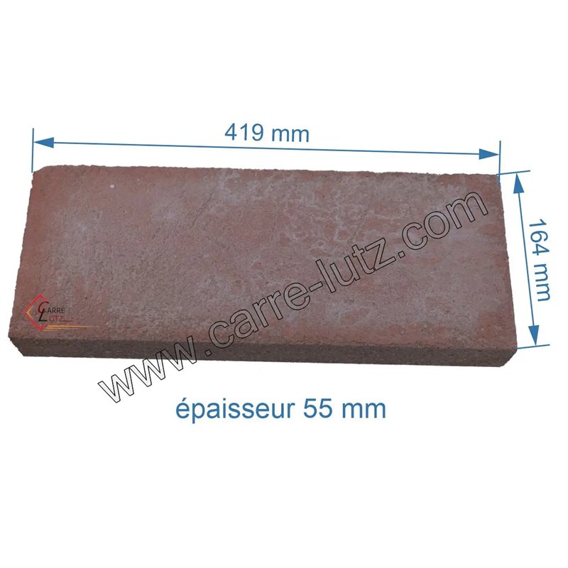 Réfractaire fond superieur CP6815 de poêle à bois Godin