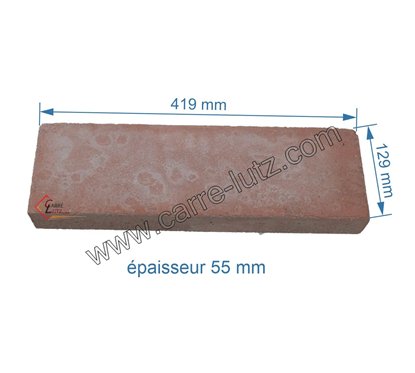 Réfractaire fond inferieur CP6828 de poêle à bois Godin  