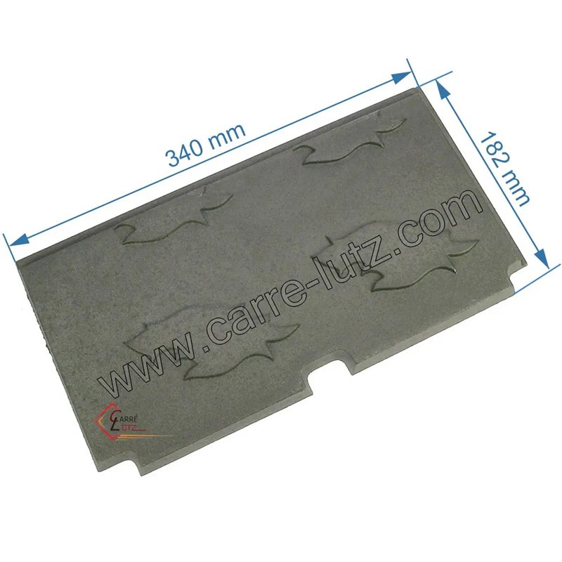 704899  10168325800 - Plaque de foyer latérale arrière droit de foyer Godin 3257 3258 32,80 €
