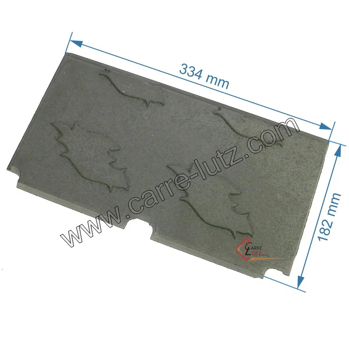 704901  10167325800 - Plaque de foyer latérale arrière gauche de foyer Godin 3257 3258 32,80 €