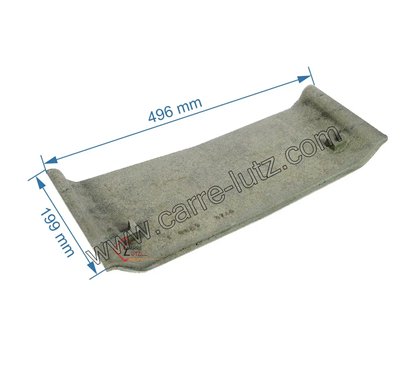 103213740000 - Derrière de foyer combustible de convecteur Godin 3740 3753
