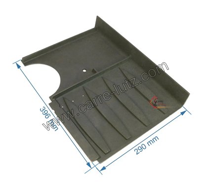 704959  Plaque arrière de foyer droite 10162660106 pour convecteur Godin 63,00 €