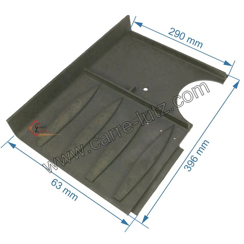 704960  Plaque arrière de foyer gauche 10163660106 pour convecteur Godin 63,10 €