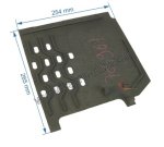 704961  Demi grille droite 50209310201 pour convecteur Godin 3102 100,40 €