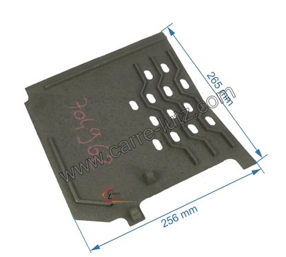Demi grille gauche 50208310201 pour convecteur Godin 3102