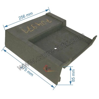 704971  Plaque de foyer arrière gauche 10167310200 pour convecteur Godin 3102 168,20 €