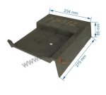 704972  Plaque de foyer arrière droite 10168310200 pour convecteur Godin 3102 168,20 €