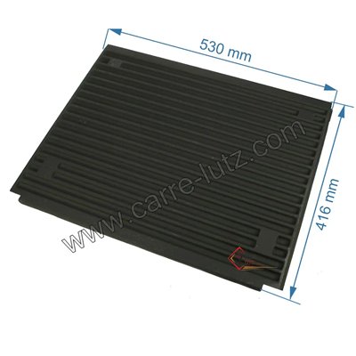 704979  10122660125000 - Coté gauche de foyer pour insert Godin 660125 59,80 €