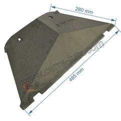 Déflecteur CH600991210 pour insert Godin 1210
