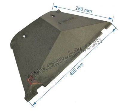 Déflecteur CH600991210 pour insert Godin 1210