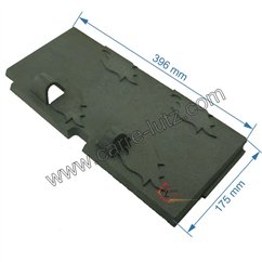 10165326800 - Plaque de foyer avant gauche pour insert Godin 3268 3283