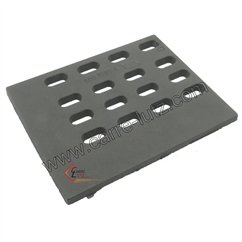 Demie grille droite de foyer 600 Cheminées philippe 600-7590A-D