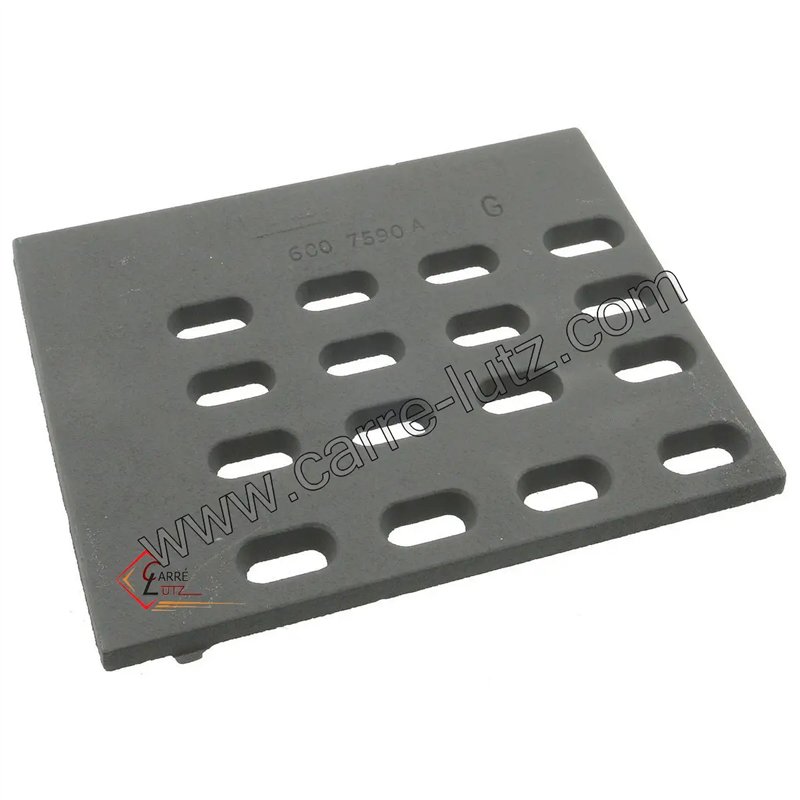 600-7590A-G - Demie grille gauche de foyer 600 Cheminées philippe 