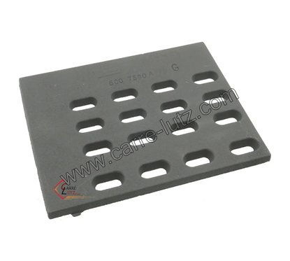 600-7590A-G - Demie grille gauche de foyer 600 Cheminées philippe 