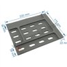 702553  600-7590A-G - Demie grille gauche de foyer 600 Cheminées philippe  84,40 €
