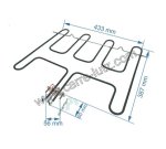 20390029  00001306845 - Résistance de sole 2150W pour cuisinière Godin 102,60 €