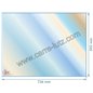 Vitre réfractaire Vitrocéramique 734x552 mm  non sérigraphiée compatible avec Deville - P0052096