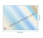 00491  Vitre réfractaire Vitrocéramique 492x357 mm P0052927 Deville 74,10 €