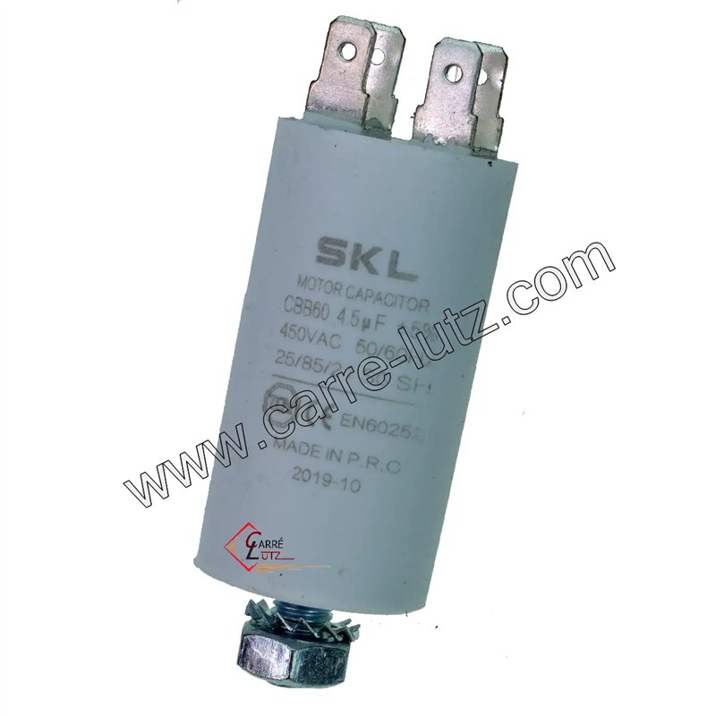 230002  4.5 mf 450v - Condensateur permanent  4,80 €