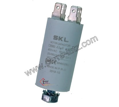 230002 4.5 mf 450v - Condensateur permanent 4,80 €