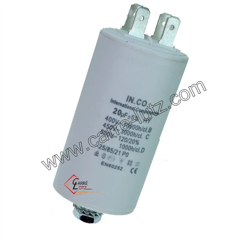 20 mf 450v - Condensateur permanent 20 mf 450v - Condensateur permanent