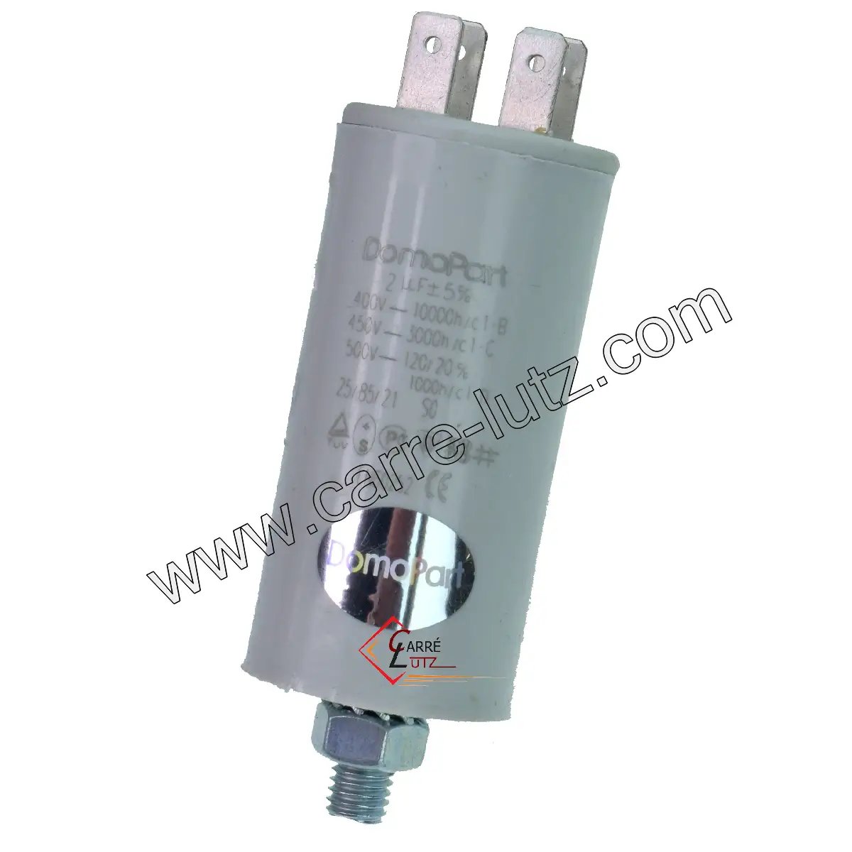 730003  2 mf 450v - Condensateur permanent  3,90 €