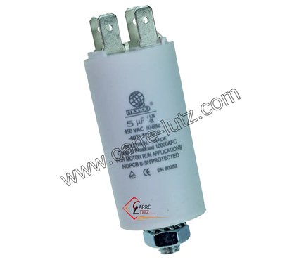 730006 5 mf 450v - Condensateur permanent 4,80 €