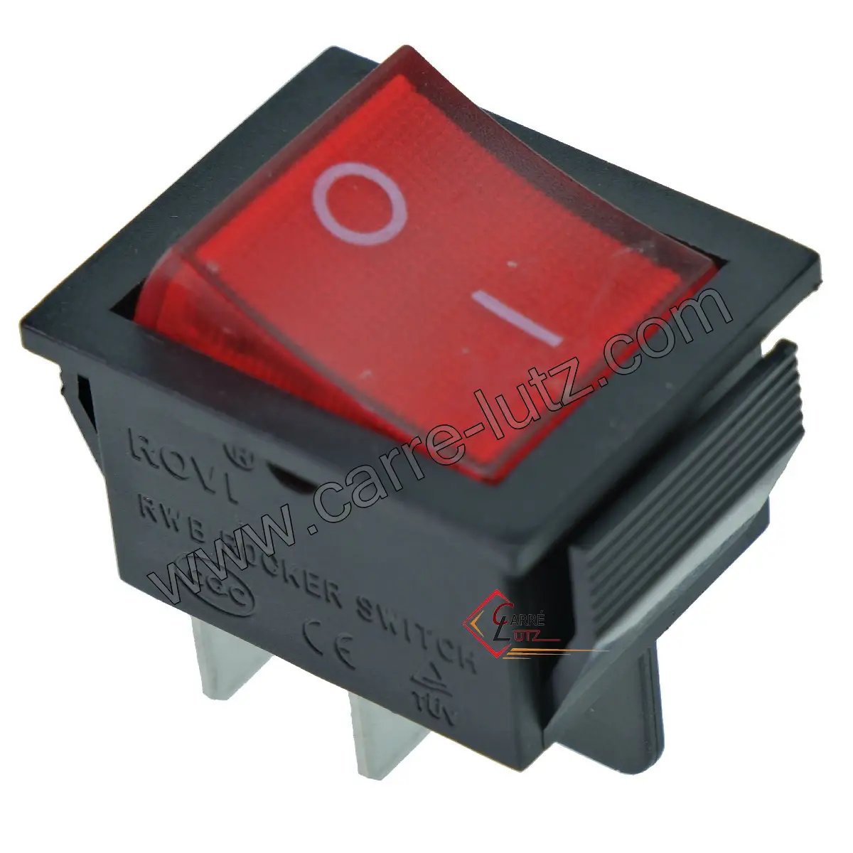 220201  Interrupteur bipolaire à voyant rouge 1,80 €