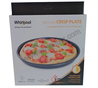 609654  480131000084 - Plat Crisp spécial micro-ondes Whirlpool VIP27 VIP34  35,10 €