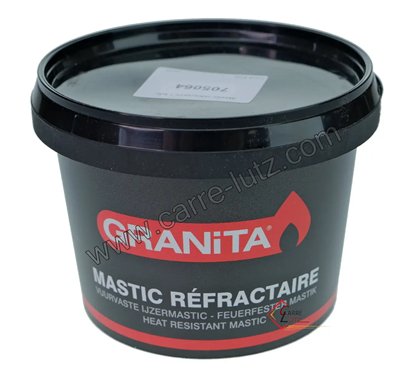 705064  Mastic réfractaire 1 kilo Granita 14,10 €
