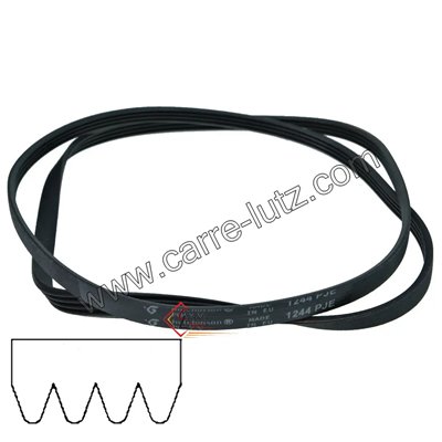 726256 1244 J4 MAEL - Courroie plate de lave linge Arcelik Beko 2816750100 7,10 €