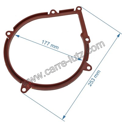 119056  66111 - Joint de ventilateur d extracteur de fumée de poele à pellets Ravelli Ecoteck 15,20 €