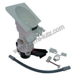 215251  481231028144 - Pompe de vidange de lave linge Laden Whirlpool  29,20 €