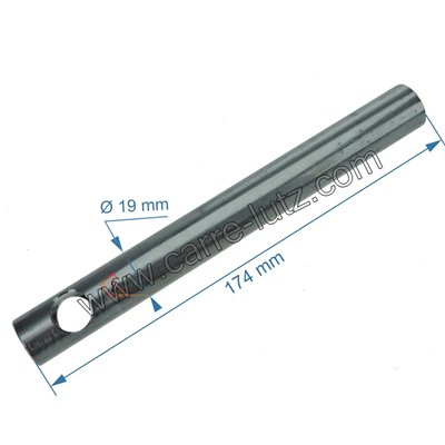 703975  Tube convoyeur porte résistance 174mm diamètre 19 mm de poêle à pellet 17,70 €