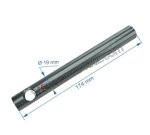 703975  Tube convoyeur porte résistance 174mm diamètre 19 mm de poêle à pellet 17,70 €