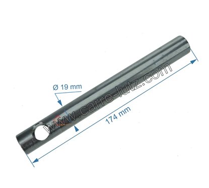 703975 Tube convoyeur porte résistance 174mm diamètre 19 mm de poêle à pellet 17,70 €