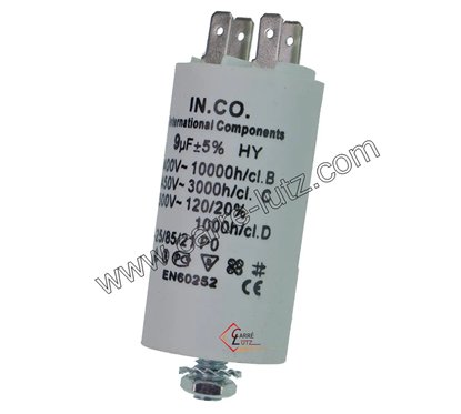 730009 9 mf 450v - Condensateur permanent 4,80 €