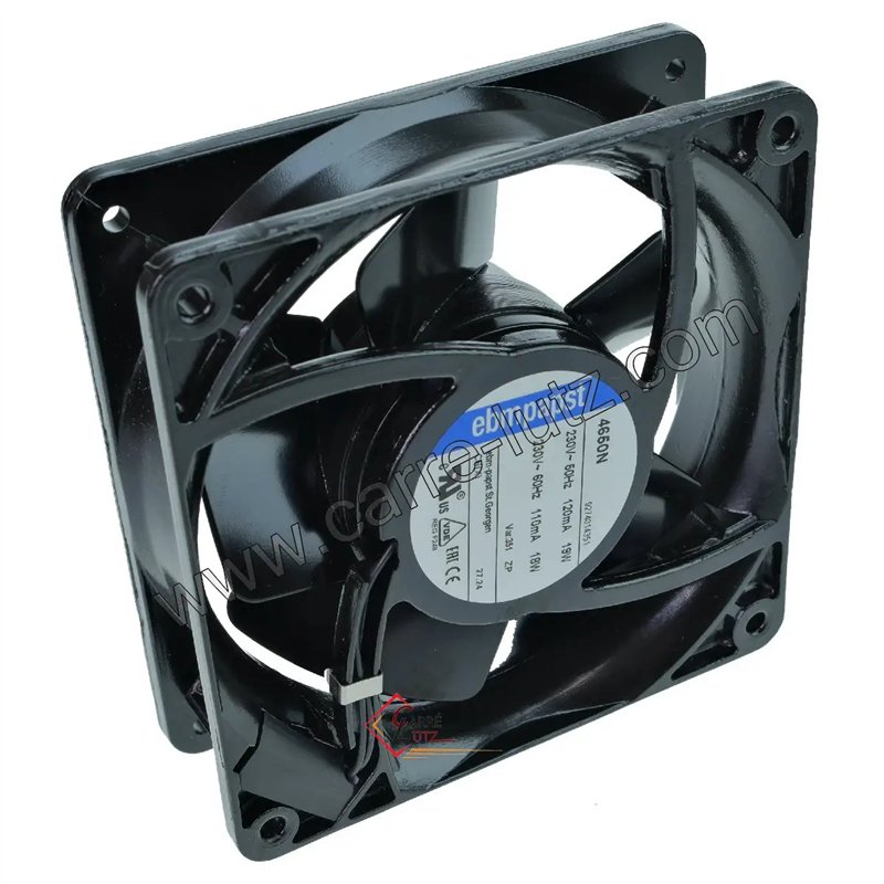 23190020  Ventilateur 19W 120x120x38 mm metal 52,20 €