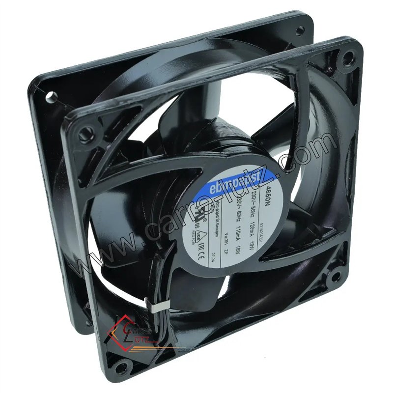 23190020  Ventilateur 19W 120x120x38 mm metal 52,20 €
