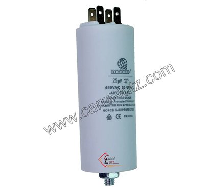 230012  25 mf 450v - Condensateur permanent  10,80 €