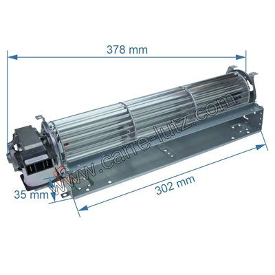 231042  Ventilateur tangentiel 300 mm moteur à gauche 1 vitesse 50,70 €