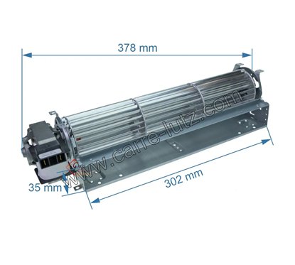 231042  Ventilateur tangentiel 300 mm moteur à gauche 1 vitesse 50,70 €