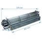 Ventilateur tangentiel 300 mm moteur à gauche 1 vitesse