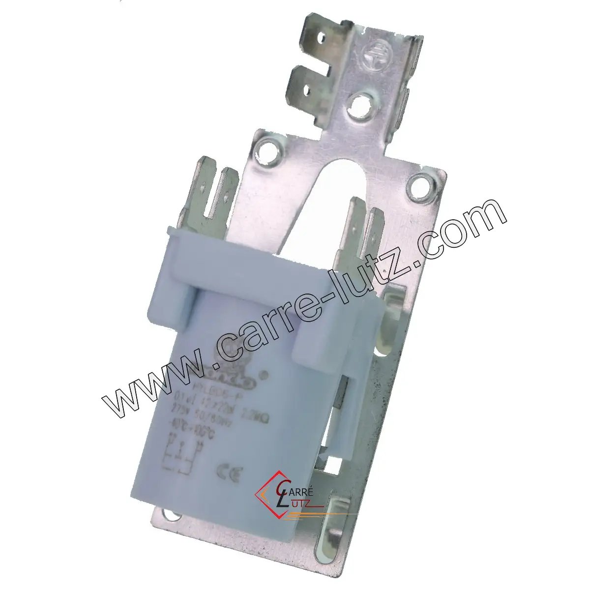 730202  Filtre antiparasite 0,1 mf 2 x 22 pf 2,2 Mohm de lave vaisselle Ariston Indesit C00143383 Candy Rosières 91200489 4,00 €