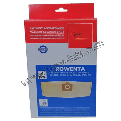 802151 Sacs d'aspirateur par 4 Rowenta vorace 7,70 €