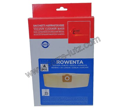 802151  Sacs d'aspirateur par 4 Rowenta vorace 7,70 €
