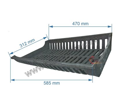 704731 1020131260 - Corbeille pour convecteur Godin Colonial, 3126, 325101 351,00 €