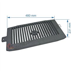 70290001  61114 - Grille de fond de foyer Dovre 193,50 €
