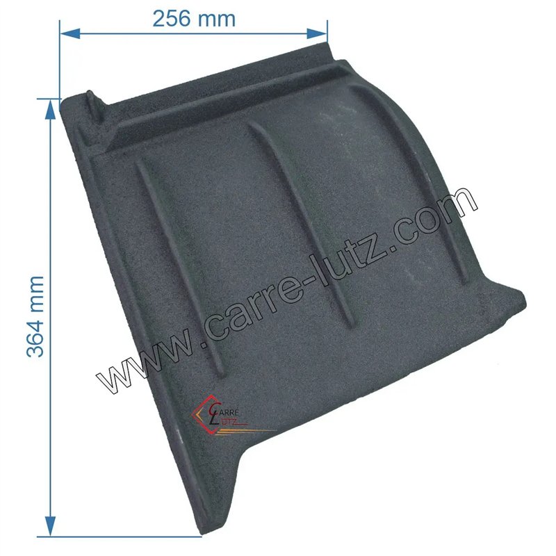 76158 - Deflecteur Droit de foyer Dovre