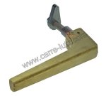 F28566  28566 ou 11495 - Poignée laiton pour porte de foyer / cendrier pour convecteur Efel 90,60 €